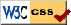 CSS valid logo